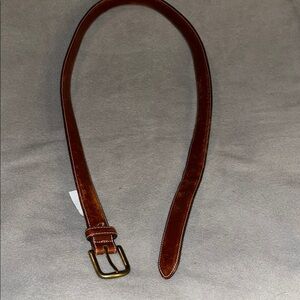 L.L. Bean Classic Brown Leather Belt
